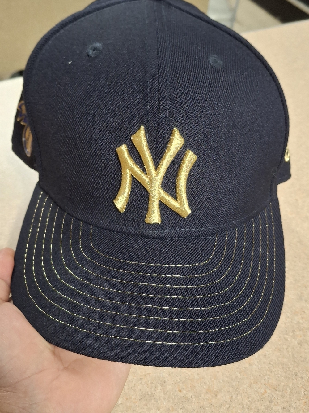 New Era New York Yankees American League Side Patch 59FIFTY Fitted Hat